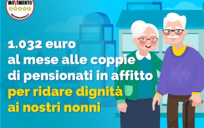 Per le coppie di pensionati in affitto