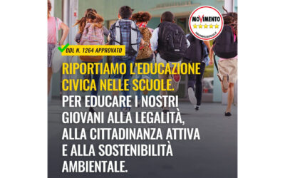 Riportiamo l’Educazione Civica nelle scuole!