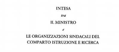 Firmata l’intesa con i sindacati in vista del decreto per il  reclutamento nelle scuole