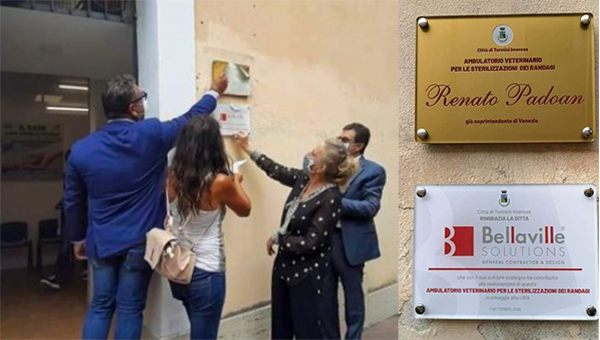 Inaugurato l’ambulatorio veterinario comunale di Termini Imerese per la sterilizzazione dei randagi