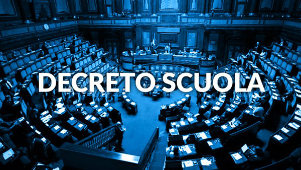 Il Decreto Scuola è legge