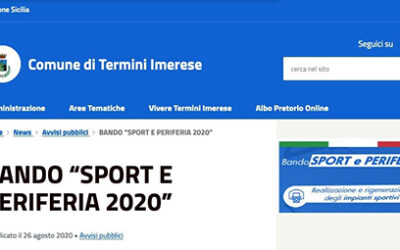 Bando Sport e periferie a Termini Imerese