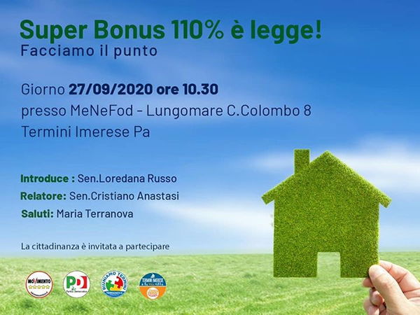 A Termini Imerese il punto su Superbonus e Sismabonus