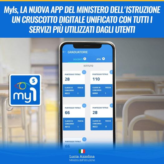 Rilasciata MYLS, cruscotto digitale del Ministero dell’Istruzione