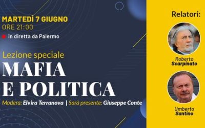 Scuola di formazione M5S: Lezione speciale a Palermo su Mafia e Politica